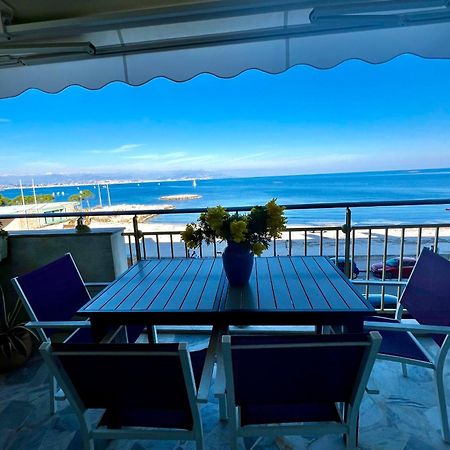 Seafront One Bedroom Apartment With A Terrasse Swimming Pool And A Parking 앙티브 외부 사진